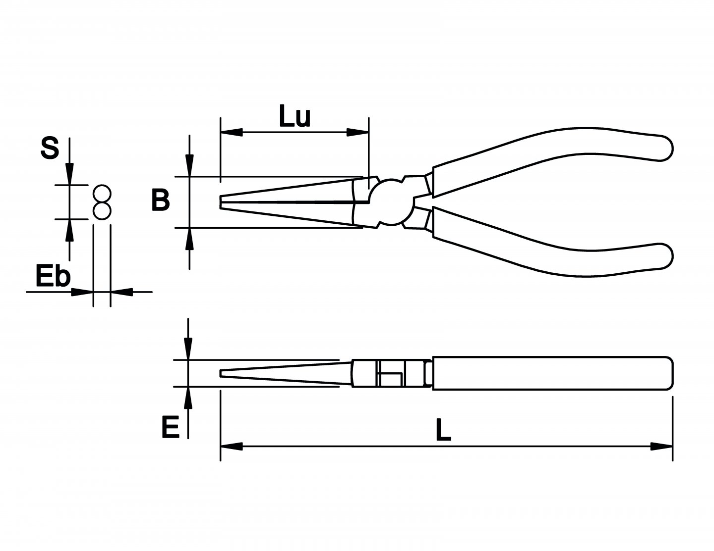 Round long nose pliers 02