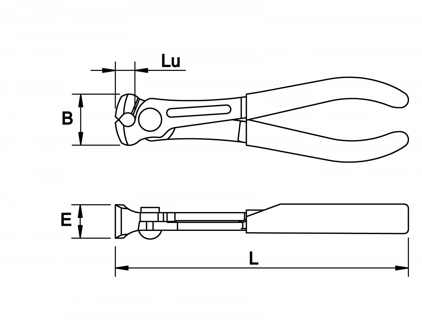 End cutting nippers 02