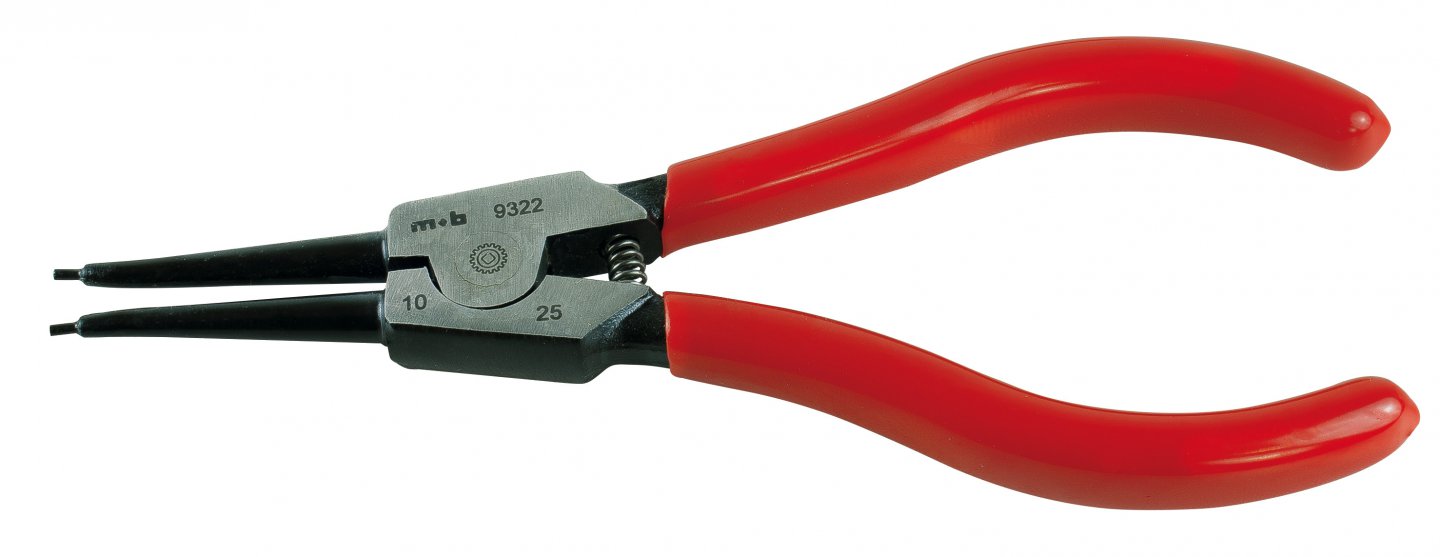 Circlip pliers for external clips, on card 02