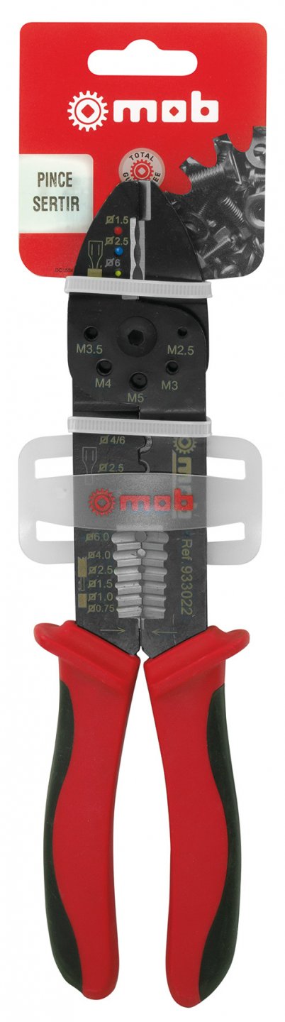 Crimping tool on card