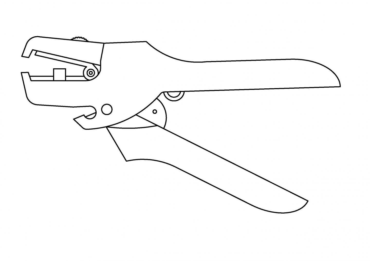 Automatic wire stripper on card 02