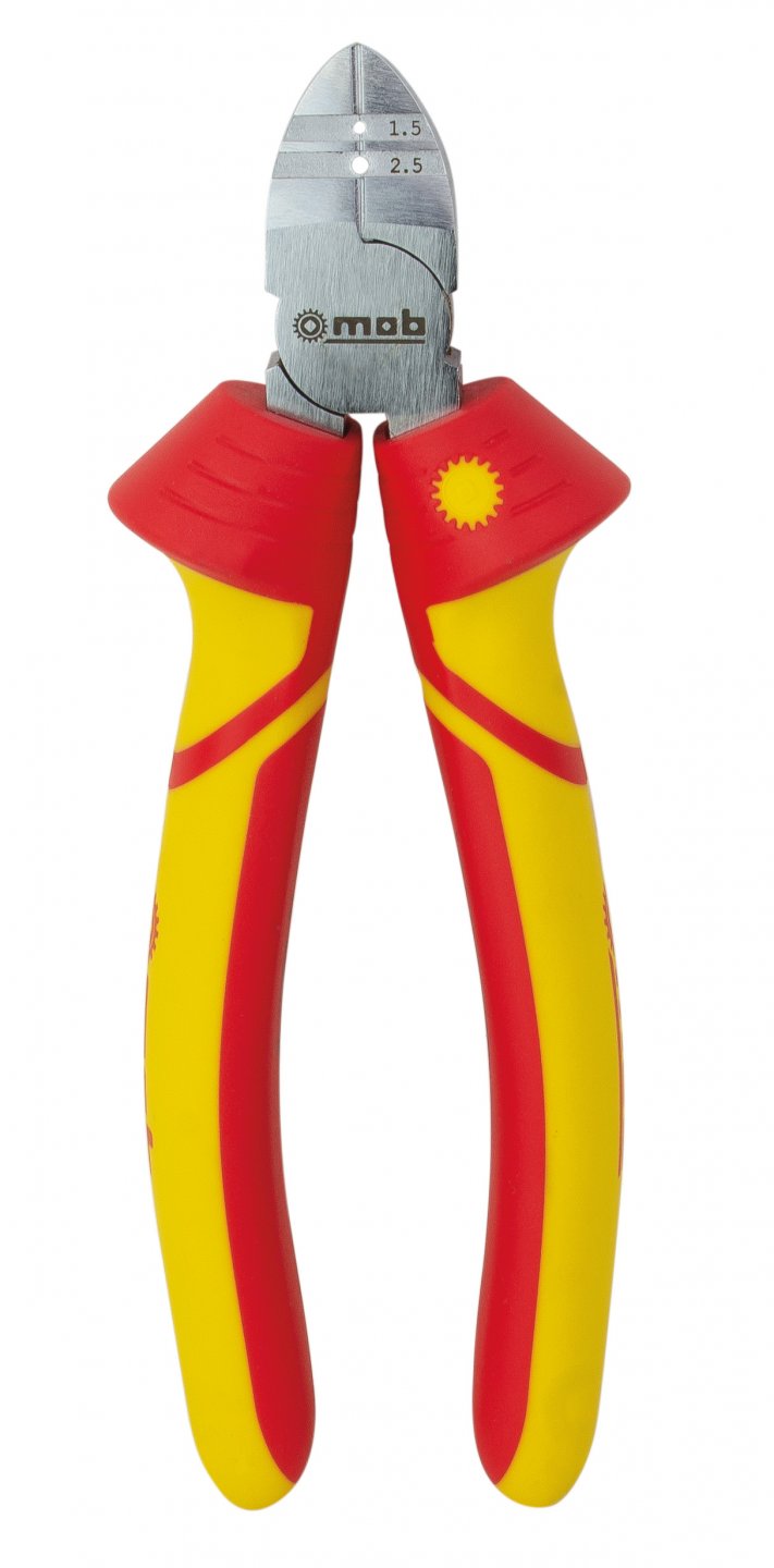 Diagonal cutting nippers & wire stripper 04