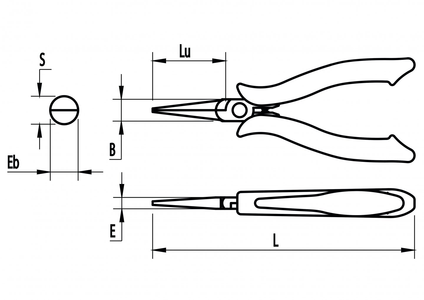 Half round nose pliers 02