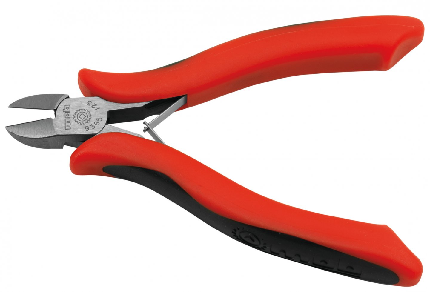 Diagonal cutting nippers - half flush cut