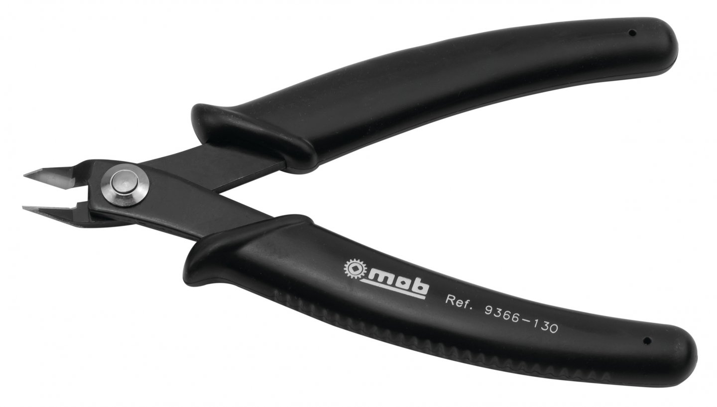 Diagonal cutting nippers, box joint