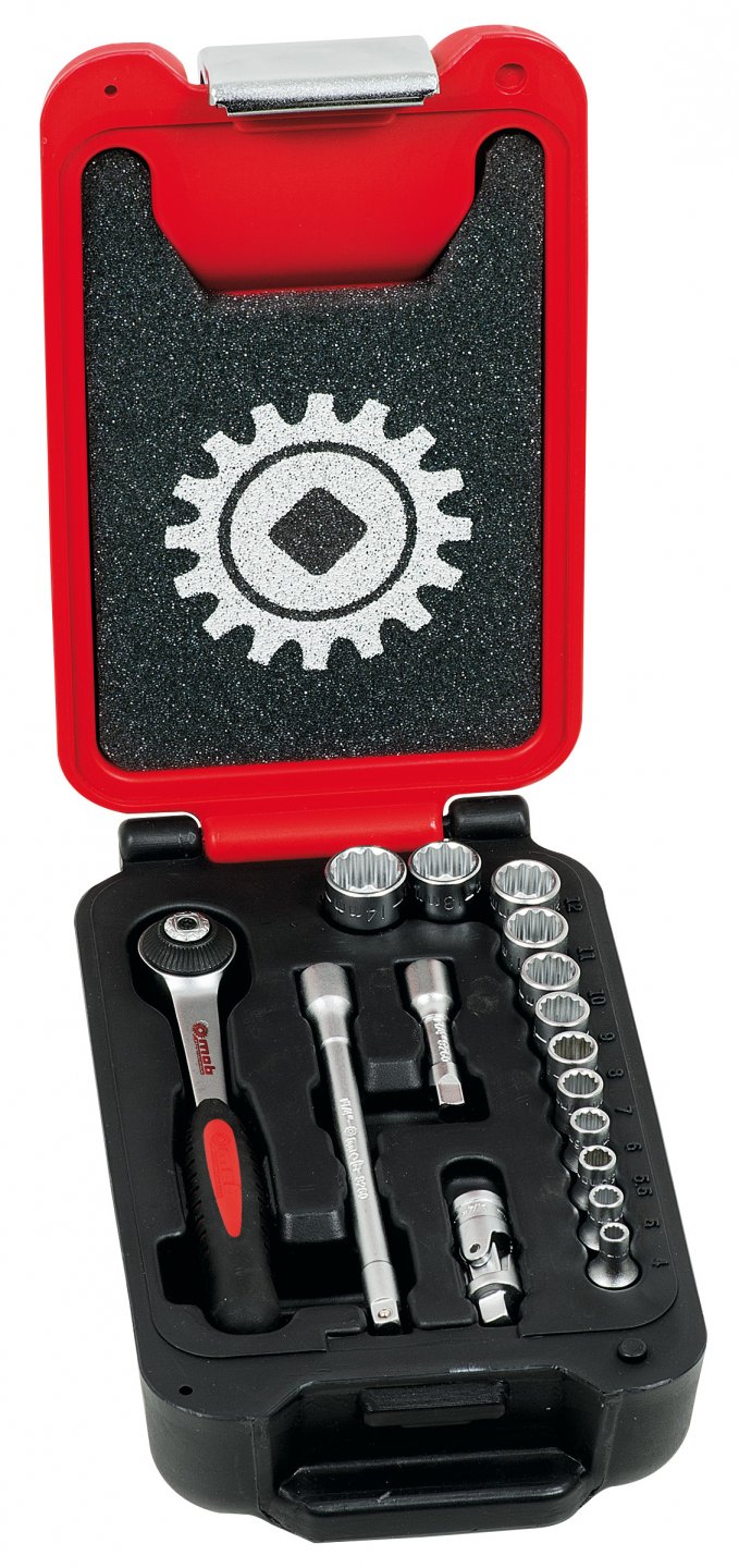 Set in box 1/4'' 16 pieces 04