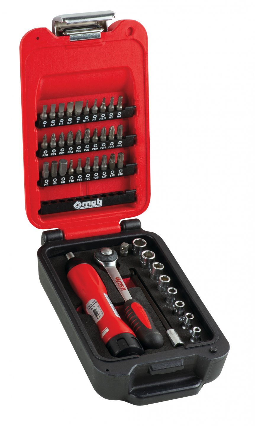 Torque tool set, 1/4'' - 42 pieces 06