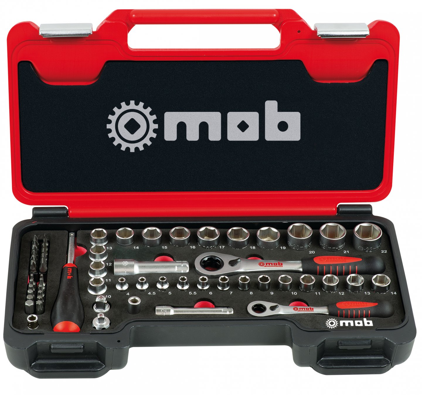 Hollow composition in plastic box 59 pieces