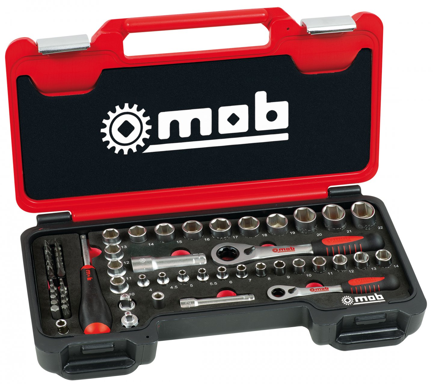 Hollow composition in plastic box 59 pieces 04