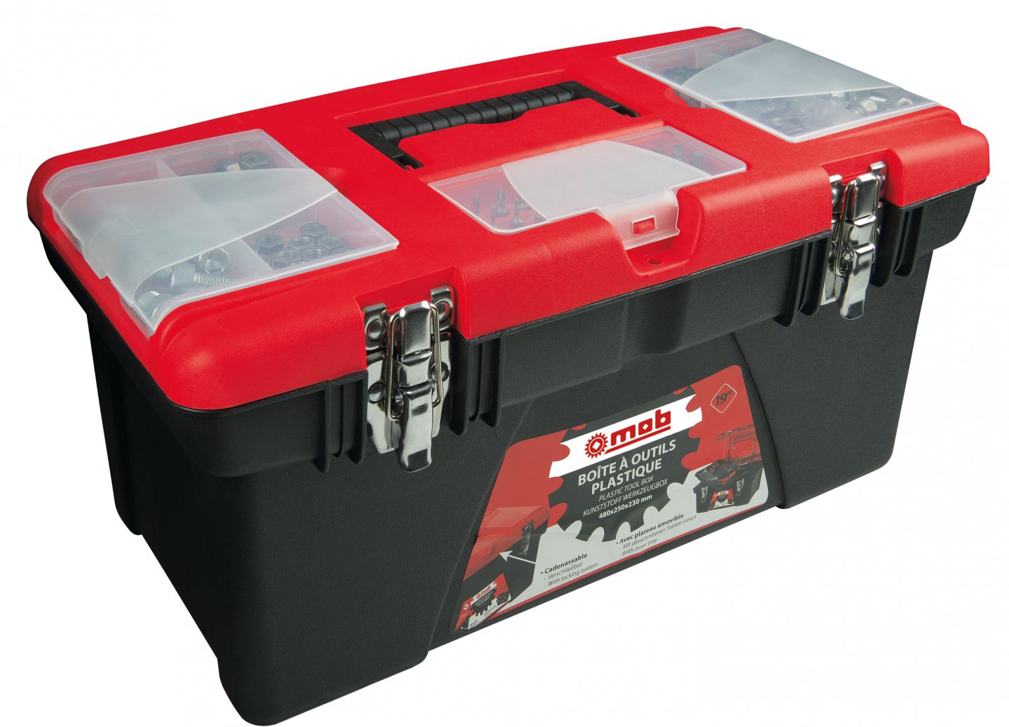 Basic plastic toolbox