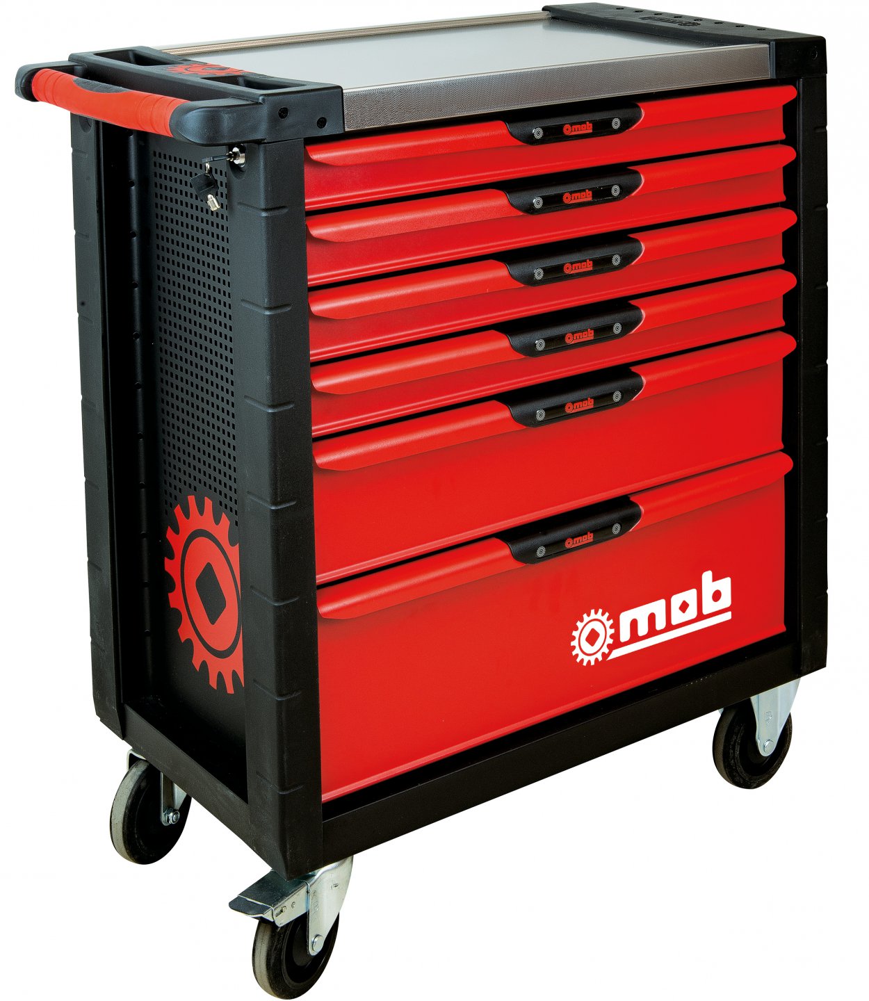 Xliner tool trolley with 6 drawers - 4 units