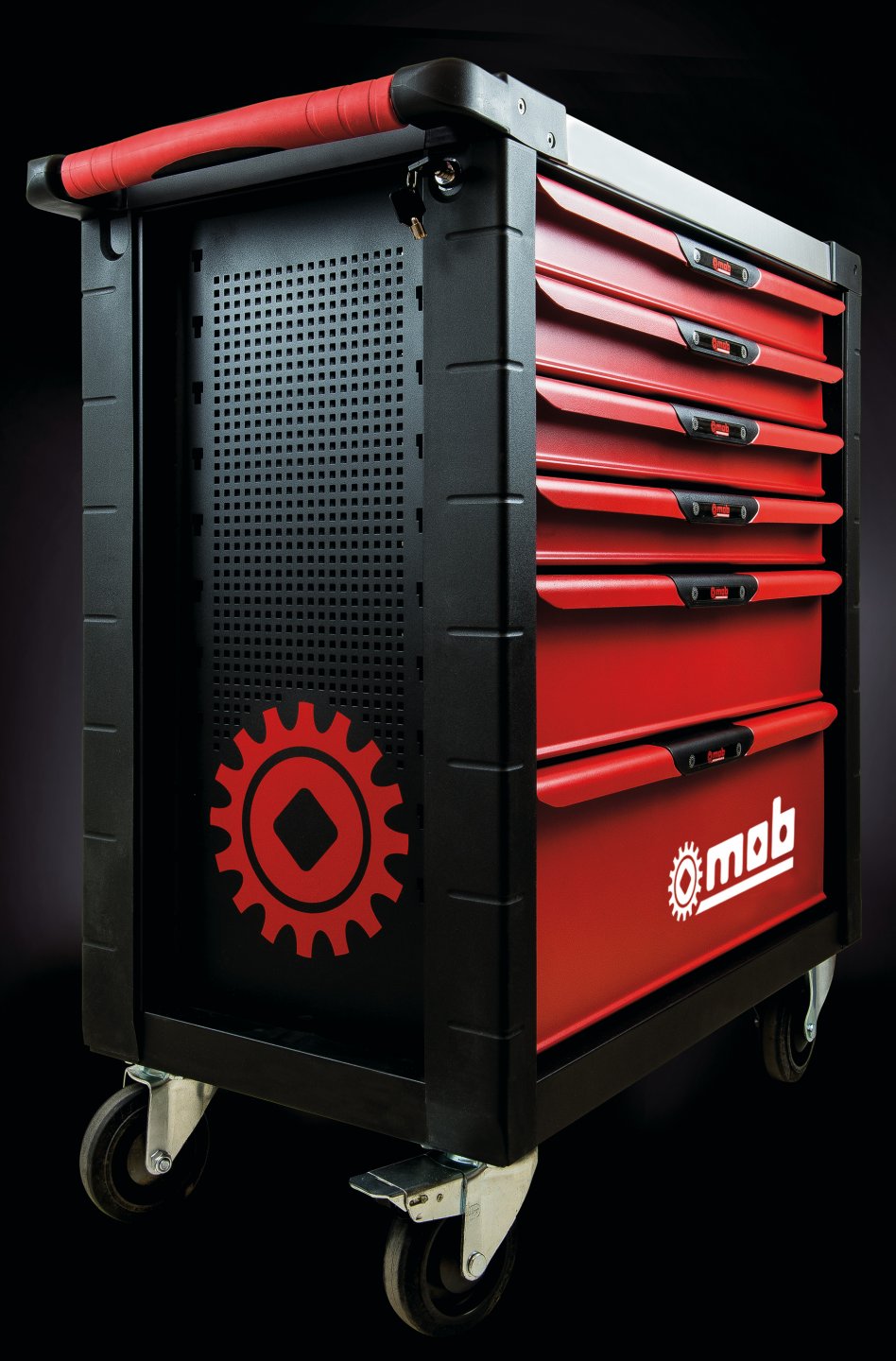 Xliner tool trolley with 6 drawers - 4 units 04