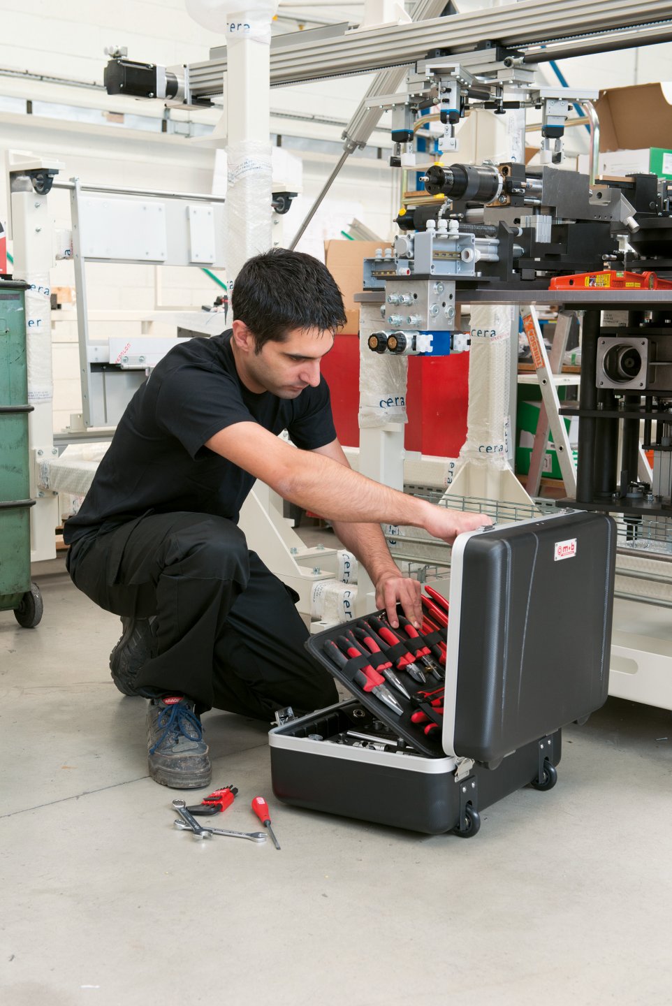 Dupli-aluminium case, 128 pieces 03