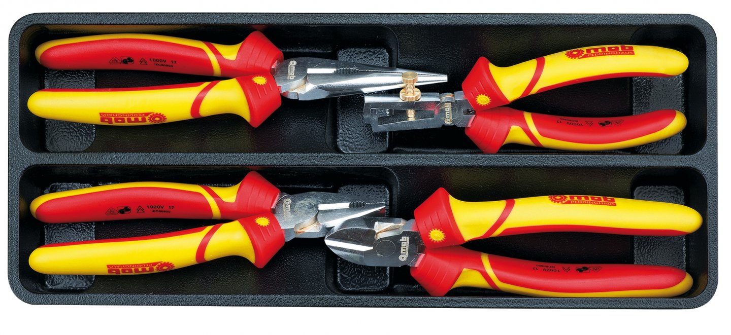Unit with 4 pliers, vde