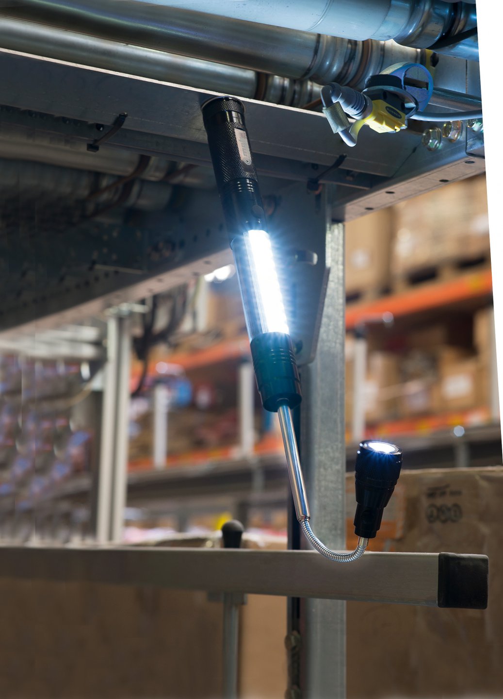 ‘flex ii’ flexible inspection lamp with led strip and magnet - in 12-item display box 06