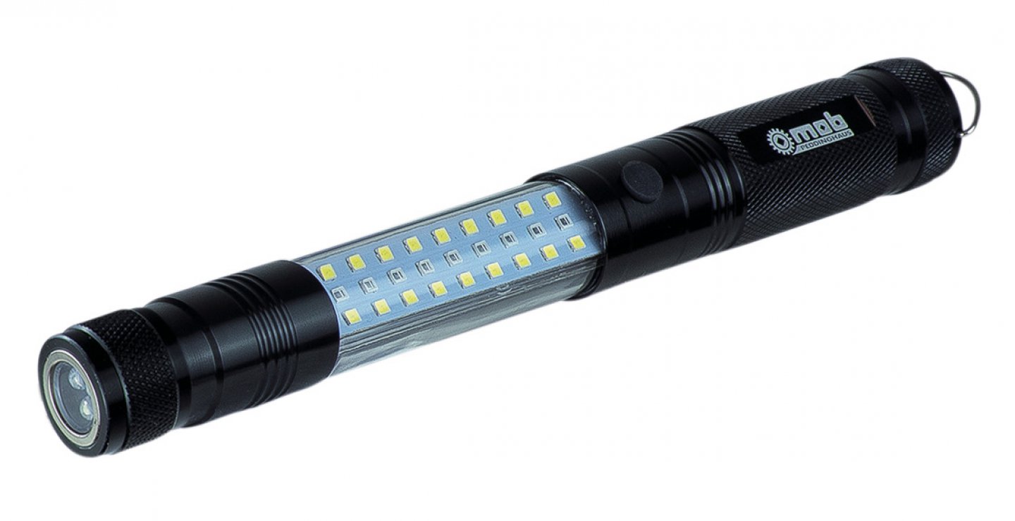 Telescopic magnetic flashlight display - 12 pieces 02