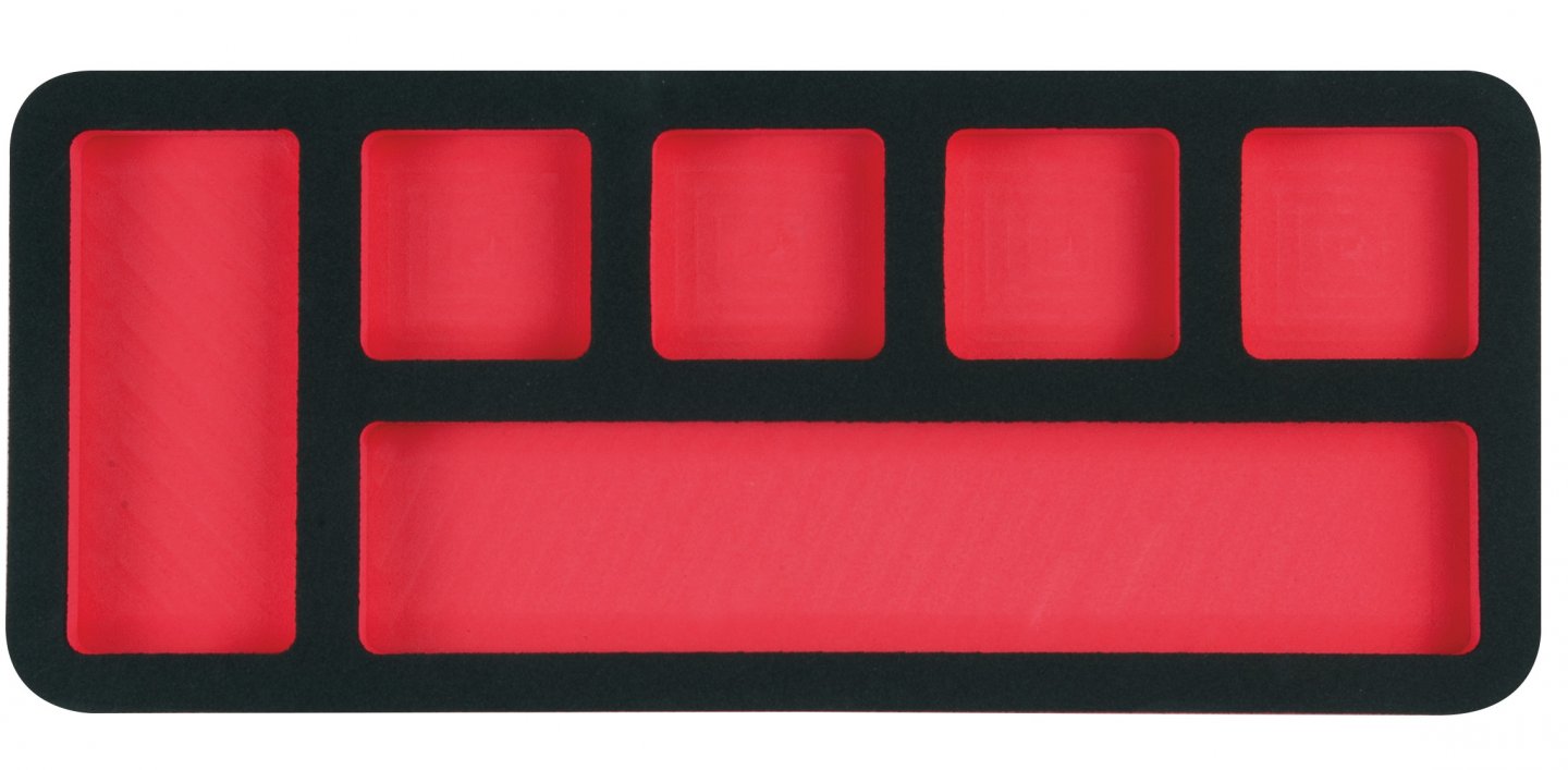 Empty foam insert unit