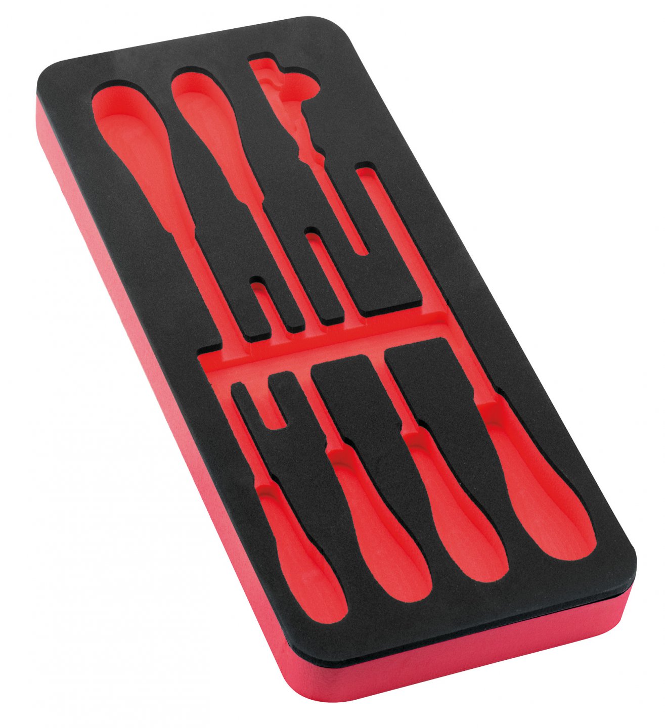 Foam insert unit with screwdrivers