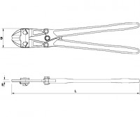Dupli-bolt cutter with forged arms 02
