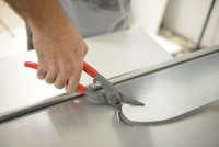 Tin snips - curve-cutting snips, right cutting 03