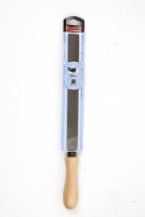 Flat hand file - wooden handle
