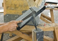 Anvil for roofer french model 05