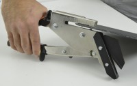Pliers for cutting and punching the slate on card 11