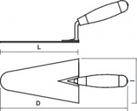 Italian round trowel 02