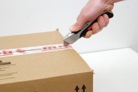 ‘topsecurity’ utility knife, incl. 10 spare blades - on card 05