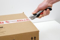 ‘topsecurity’ utility knife, incl. 10 spare blades - on card 04