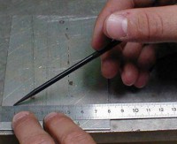 Workshop ruler - stainless steel - semi-rigid 02