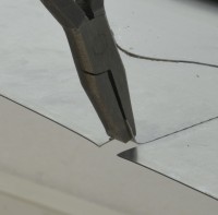 Flat nose pliers on card 02