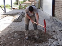 Wooden handle for pick 02