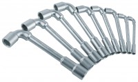 Offset open socket wrenches set 6x6 in displaybox 04