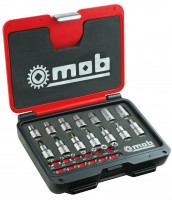 ‘torx’ socket set - 1/4'' and 1/2'' torx tr sockets, 28 pieces in a fusion box 03