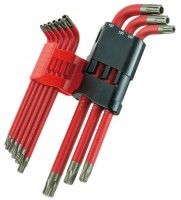 Ball end hex key set, long, 9 pieces 03