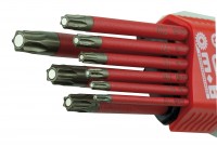 Ball end hex key set, long, 9 pieces 04