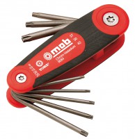 Tamper torx key set