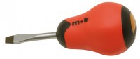 Slotted screwdrivers - extra short