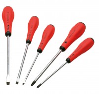 Set of 5 screwdrivers