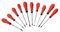 Screwdriver set, 10 pieces