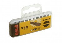 Set of slotted bits 02