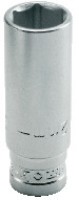 6-point socket, 1/4''