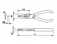 Half round nose pliers 02