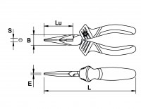 Half round nose pliers 02
