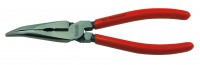 Half-round nose pliers, 90° jaws, on card 02