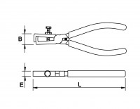 Adjustable wire stripping pliers 02