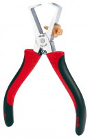 Adjustable wire stripping pliers