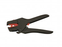 Automatic wire stripper on card