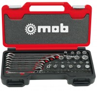 Ratcheting spanner set in fusion box